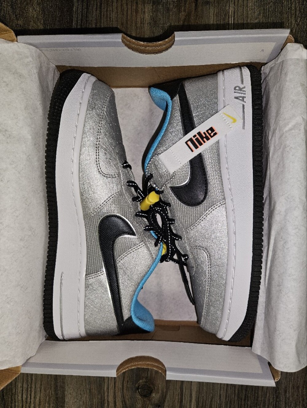 Nike Air Force 1 Low Sky Nike Pack / Space To Dream Sneakers In Box